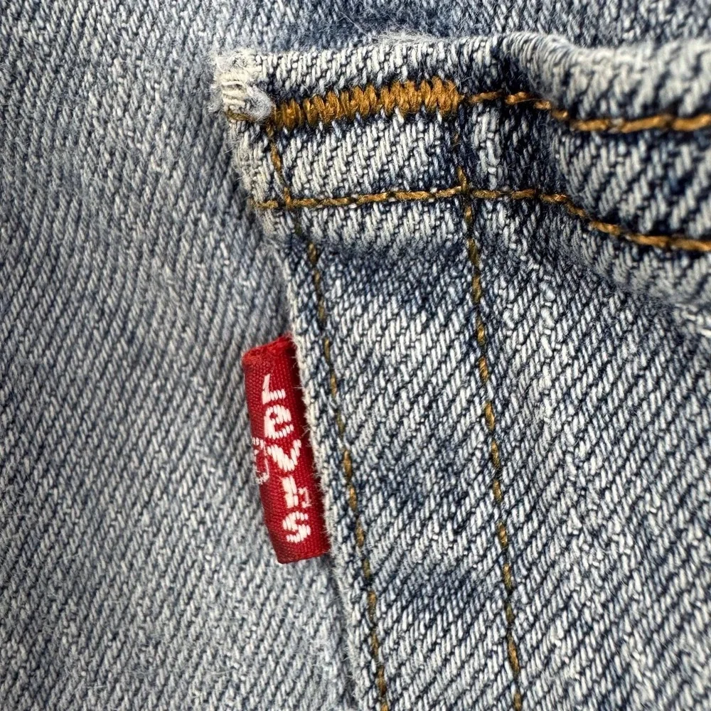 Levis 541 Jeans Mens 34 Blue Light Wash Athletic Taper Stretch Denim 34x32